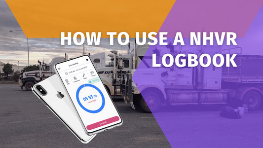 How To Use a NHVR Logbook