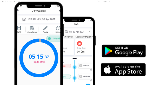 EWD Available on IOS and Android